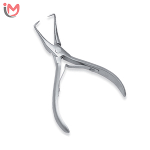 Pince à extensions capillaires de qualité supérieure pour usage commercial, en acier inoxydable, outil professionnel de salon pour l'installation - Product Image 6