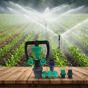Têtes d'arrosage micro-goutte à 360 degrés converties de 1/2 po et 3/4 po pour système d'irrigation de pelouse et plantes - Product Image 5