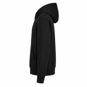 Sudadera con Capucha de Alta Calidad para Hombre, Estilo Europeo Americano, Corte Regular, Transpirable, Informal, Primavera, Color Sólido, 100% Poliéster, Talla Grande - Product Image 3