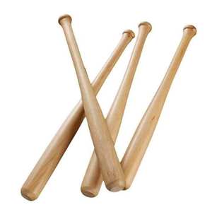 Set de Bate de Béisbol WARPRO INDUSTRY de 28 Pulgadas, Madera Natural de 1 Pieza, Ligero y Duradero, Equipo de Entrenamiento para Principiantes - Product Image 4