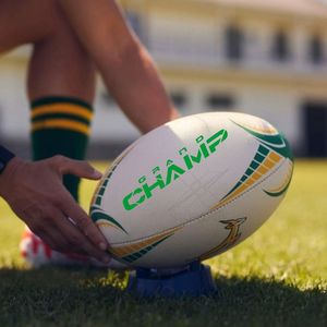 High Quality Rugby <b>Ball</b> Made Of PVC PU Official Size 5 For Unisex Adults Professional Training School & Club Custom Printed OEM - Product Image 2