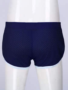 Pantalones Cortos de Malla Transpirable para Hombre con Bolsillos Laterales, Personalizados al por Mayor, Sublimados, Estilo Urbano Moderno, Teñido Anudado Personalizado - Product Image 4