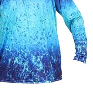 Chemises polo à manches longues pour hommes, nouveau style, séchage rapide, respirantes, imperméables, vêtements de pêche, protection UPF 50+, sublimation, pêche pour hommes - Product Image 6