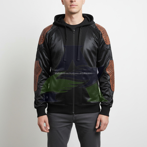 Motorcycle Armor Hoodies Pullover Protective with Level 2 CE Approved Pads Cotton Heavy Hoodies Motorbike Hoodies For Riders - Product Image 4