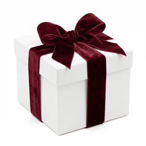 Cinta de Terciopelo Borgoña de 38 mm de Una Sola Cara al por Mayor para Embalaje de Lujo, Envoltura de Cajas de Regalo, Accesorios de Ropa, Empaque de Regalos de Lujo - Product Image 3