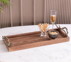 Plateau de service pour en-cas américain, plateau de service de luxe européen, plateau de service pour hôtel aux Émirats arabes unis, plateau en bois australien, plateaux de rangement - Product Image 6