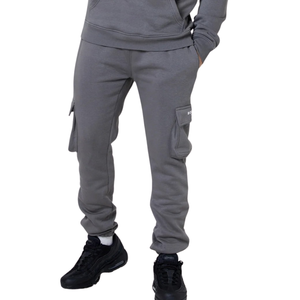 Conjunto de chándal con capucha para hombre, pantalón cargo de corte ajustado, ropa casual urbana, venta al por mayor, conjuntos de dos piezas personalizados - Product Image 5