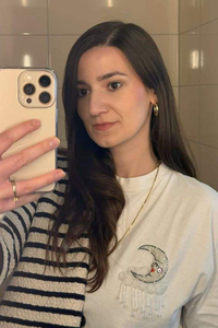 Top de Algodón con Logotipo Bordado con Cuentas y Pedrería Verde, Tejido Acanalado, Ropa Casual de Verano, Chaleco sin Mangas para Mujer - Product Image 2