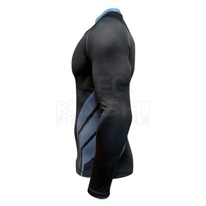 Nueva Camiseta Deportiva Elegante, Suave, Duradera, Transpirable, Ecológica, Antibacteriana, con Spandex/Poliéster, para Hombre, Manga Larga - Product Image 4