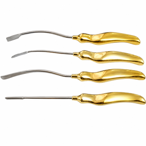 Juego de 4 Instrumentos de Cirugía Plástica para Levantamiento de Cejas y Lifting Facial, Instrumentos Manuales de Acero Inoxidable para Cirugía Endoscópica - Product Image 2