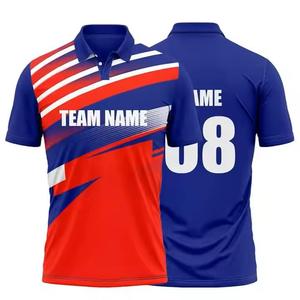 Polo en tricot personnalisé pour homme, coupe ajustée, en coton, style décontracté, avec fermeture éclair - Product Image 5