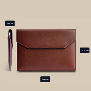 Genuine Leather Tablet Sleeve Tablet Pouch Soft Protective Case for Tablet Business Travel Tablet Case Leather - Product Image 2
