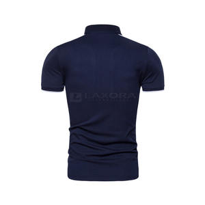 Chemise confortable pour homme en coton et polyester à séchage rapide, avec design personnalisé, manches courtes et tissu tricoté - Product Image 3