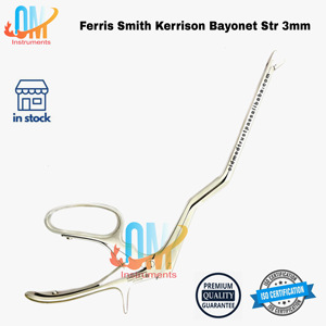 Rongeur à baïonnette Ferris-Smith Kerrison 3 mm Str Bite, instruments chirurgicaux orthopédiques en acier inoxydable |   Instruments OldMed - Product Image 4