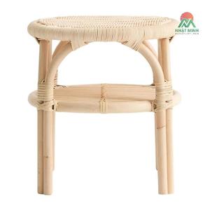 Silla Infantil de Ratán Redonda, Rústica, Duradera, Ecológica, para Interiores - Product Image 1