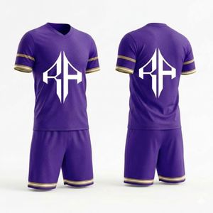 Uniforme de Fútbol Personalizado de Manga Corta para Hombre, 2026, Calidad Premium, Transpirable, Secado Rápido, 100% Poliéster, Logotipo Personalizado, Verano, OEM - Product Image 1
