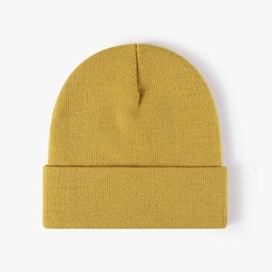 Bonnet en acrylique tricoté en gros avec logo personnalisé, bonnets d'hiver à revers pour les détaillants de streetwear aux États-Unis, approvisionnement en gros, faible MOQ - Product Image 6