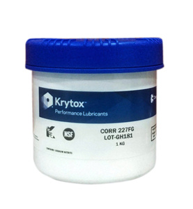 Corrugator Krytox® 227 FG PFPE Grease <b>PTFE</b> thickener NSF H1 High-temperature Corrugator Bearings Performance Lubricants - Product Image 3