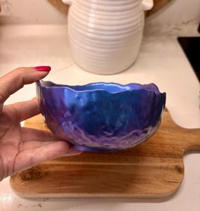 Bol à fruits en résine époxy, bol de service personnalisé de luxe, vaisselle pour dîner, prix le plus bas en provenance d'Inde - Product Image 4