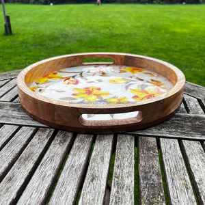 Plateau en bois pour la restauration, meilleure qualité, best-seller, durable, écologique, pour servir, décoratif, pour la maison, la cuisine, design et style - Product Image 3