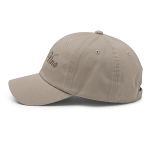 Gorra de Béisbol de Algodón con Logotipo Personalizado Bordado, Gorra de Estilo Vintage sin Estructura, Gorra de Sol Beige Vintage, Gorra Deportiva con Hebilla de Latón Ajustable - Product Image 4