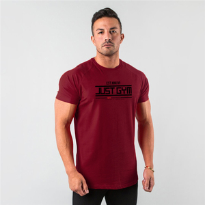 Nueva Camiseta Deportiva Casual para Hombre, Tejida, con Logotipo Frontal, Antiarrugas, de Secado Rápido, Ajustada, para Gimnasio, con Tela de Spandex/Poliéster - Product Image 3