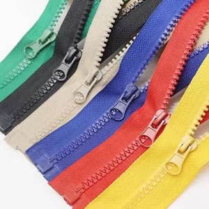 Hot Selling Auto Lock Decorative Resin <b>Zippers</b> Open-End for Clothing, Coats, Bags & Shoes - Product Image 5