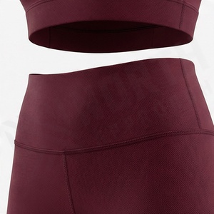 Conjunto Deportivo de Dos Piezas para Mujer, Top Deportivo de Cintura Alta con Efecto Push-Up, Pantalones Transpirables y Elásticos, Ropa Deportiva para Yoga, Gimnasio y Fitness - Product Image 5