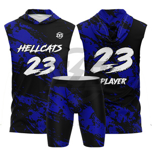 Uniformes de football américain pour hommes en polyester et élasthanne respirant extensible dans quatre directions - Product Image 1