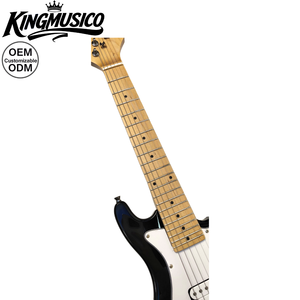 Guitare électrique GA-301E pour débutants, style <span class=keywords><strong>Strat</strong></span>, 22 frettes, manche en érable, marque personnalisée - Product Image 5