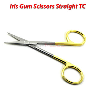 กรรไกรตัดเยื่อไอริส Str TC 11.5 ซม. กรรไกรตัดเยื่อไอริส สแตนเลสสตีล อุปกรณ์การแพทย์สำหรับทันตกรรม ศัลยกรรม - Product Image 3