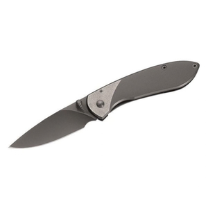 Grey Silver Folding Pocket Knives with Sharp Drop Point Blade Sleek Metal Handle Compact Lightweight EDC <b>Outdoor</b> Utility Tool De - Product Image 1