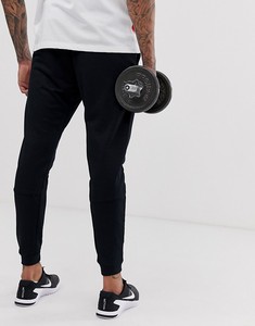 Men's Black Elastic Waist Sweatpants With Side Pockets Lightweight Breathable Knitted Casual <b>Summer</b> <b>Pants</b> - Product Image 2