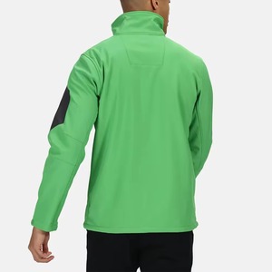 Chaqueta Softshell para Hombre Hecha con Tela 100% Poliéster, Talla y Color Personalizados 2025, Servicio OEM, Transpirable - Product Image 2