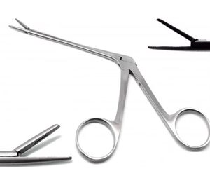 OEM Stainless Steel Manual Reusable Surgical Instrument <b>Set</b> Best Quality Endoscopic <b>Punch</b> Crocodile Action Straight Micro Ear - Product Image 5