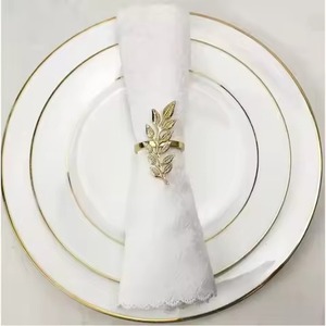 Elegante Anillo de Servilleta Metálico para Restaurante, para Decoración de Bodas, Eventos y Presentaciones de Banquetes - Product Image 6