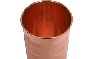 Handcrafted Pure Copper Water Cup Tumbler Traditional Ayurvedic Drinking Glass Premium Copper <b>Drinkware</b> for Daily - Product Image 2