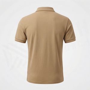 เสื้อโปโลผู้ชายไซส์ใหญ่ ผ้าฝ้าย สไตล์ลำลอง พิมพ์ลายปักโลโก้  แบบเรียบ สีพื้น  รับสั่งทำสีตามต้องการ แขนสั้น - Product Image 2