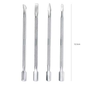 ที่ดันหนังกำพร้าเล็บสแตนเลสแบบ Ergonomic ยี่ห้อ Morje Surgical สำหรับร้านทำเล็บ  เครื่องมือทำเล็บมืออาชีพ  ทำความสะอาดเล็บ  รับทำโลโก้ตามสั่ง - Product Image 5