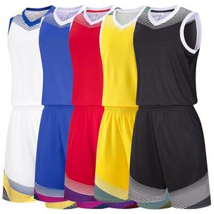 Proveedor de Ropa Deportiva de Calidad, Poliéster, BSCI, Venta al por Mayor, Transferencia Térmica, Color Personalizado, Uniforme de Baloncesto Unisex sin Mangas - Product Image 2