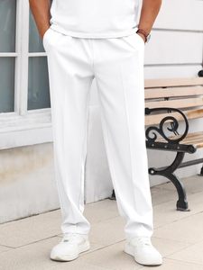 Pantalones Casuales de Hombre, Nuevo Estilo, Spandex/Algodón, Ligeros, Transpirables, de Secado Rápido, Ecológicos, Tipo Chino, con Cierre de Cordón - Product Image 3