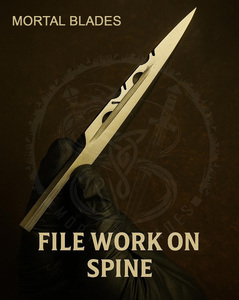 Lames vierges forgées en acier au carbone faites à la main pour la fabrication de couteaux écossais DIY (Sgian Dubh) - Product Image 4