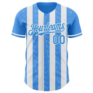 Camiseta de Béisbol Personalizada para Equipo, 100% Poliéster, Manga Corta, Impresa, de Secado Rápido, Transpirable, Ropa Deportiva de Verano e Invierno, Fabricante - Product Image 4