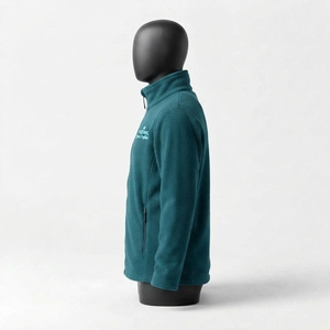 Custom Design Polar Fleece <b>Jacket</b> Fashionable <b>Jackets</b> Outdoor Sporty Autumn Winter Fleece <b>Jacket</b> for <b>Men</b> - Product Image 2