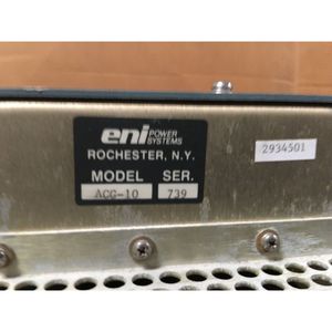 Generador de RF ENI ACG-10, 184444 - Equipo y Piezas de Semiconductores de Confianza de Marca Global - Product Image 6
