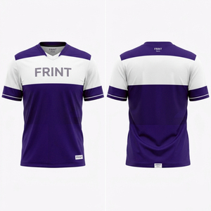 Maillot de basketball 2026 en gros, respirant, à manches courtes, cousu, pour hommes, vêtements de gaming e-sport, nom d'équipe personnalisé, 100 % polyester - Product Image 1