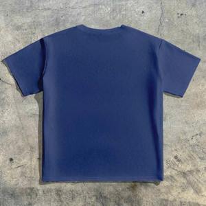 Camiseta de Manga Corta para Hombre, Corte Regular, Algodón Transpirable, Informal, Básica, con Logotipo Personalizado, Ropa de Verano para Hombre, Venta al Por Mayor - Product Image 2