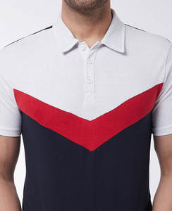 Logotipo personalizado impreso personalizado Polo camisetas 100% poliéster de secado rápido manga corta en blanco hombres Golf algodón Polo camiseta - Product Image 3