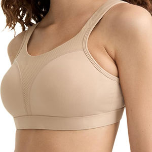 Sujetador Deportivo Sin Costuras para Mujer, Estilo Top Corto, Espalda Cruzada, Acolchado, Soporte Medio, Transpirable, Secado Rápido, Logotipo Personalizado, Ropa Deportiva - Product Image 2