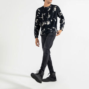 <b>Top</b> Fashion <b>Thermal</b> Breathable Streetwear Styles Winter Hoodies Sweatshirts Men's 100% Cotton <b>Long</b> <b>Sleeve</b> Sweatshirt - Product Image 3